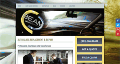 Desktop Screenshot of beamautoglass.com